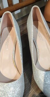 Dámské stříbrné lodičky Toplay - 2