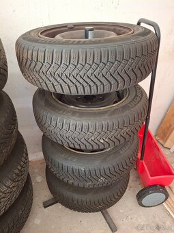 Zimní Pneumatiky 155 / 70 / R13 s disky - 2