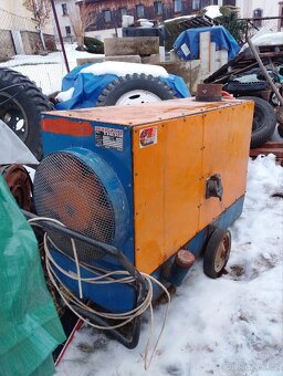 Naftové dílenské topení fukar - 2