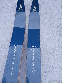 Retro dřevěné běžky 210 cm - 2