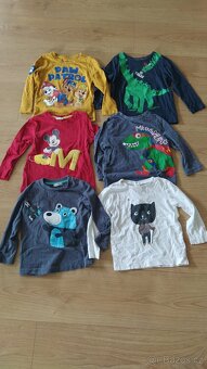 Tričko dlouhý rukáv 92 - 2