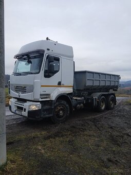 Renault nosič kontejnerů 6x4 450hp - 2