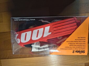 Brýle 100% Strata 2 Google Red- clear lens - 2