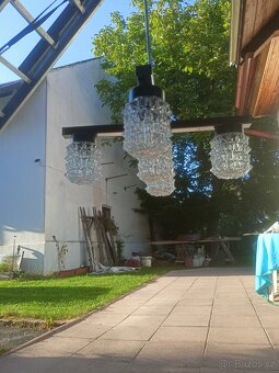 4 ramenný lustr, 5 žárovek - 2