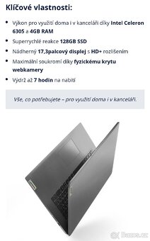 Win 11 Notebook Lenovo IdeaPad 3 17ITL6 Nový - 2
