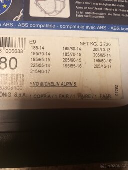 Sněhové řetězy Thule - Škoda  Scala - 2