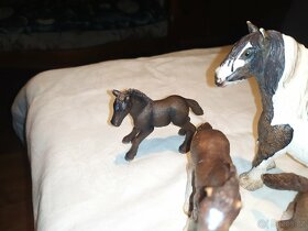 8. Schleich koně Tinkeři + Camarské hříbě - 2