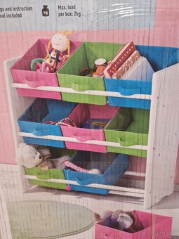 Dětský regál na hračky - 2