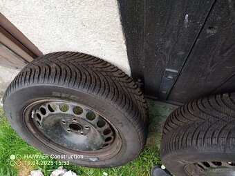 Zimní Pneumatiky 4x.215/55 R16. - 2