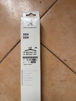 Stěrače Peugeot 3008/5008 - 2