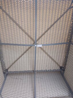 Středový díl venkovní sedačky Jysk ratan - 2