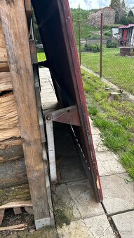 Starší vrata, bez zarubne - 2