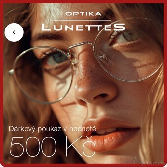 Dárkový poukaz Optika LUNETTES - 2