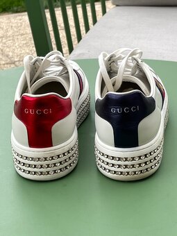 Gucci luxusní tenisky Ace Platform - 2