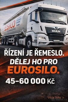 ŘIDIČ C+E – SILO CISTERNA | ČR až 60 000 Kč + bonus - 2