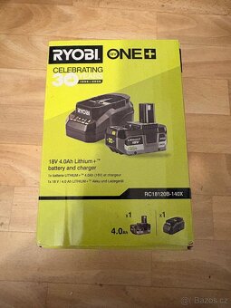 Ryobi ONE+ Akumulátor RB1840X + nabíječka - 2