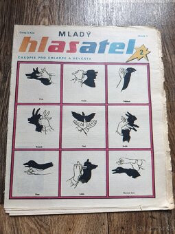 Časopis Mladý hlasatel a Junák 1990, 8ks - 2