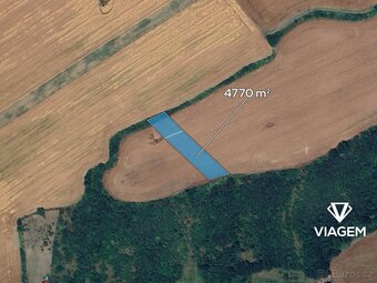 Pole 4 770 m², Podíl 25 % o výměře 1 193 m² - 2