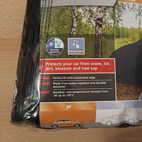Ochranná plachta na auto - nová z LIDLu, velikost M - 2