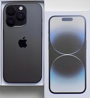 iPhone 14 Pro Max Space Black BATERIE 100% TOP - 2