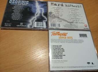 Cd - Geordie , Hard Hitters ,Ted Nugent - 2