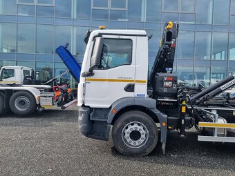 NOVÝ MAN 18.290 RUKA HIAB 102 + NOSIČ KONTEJNERU 10T - 2