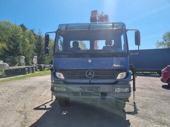 MERCEDES 1524 4x4 + FASSI 110 + diaľkové + navijak - 2
