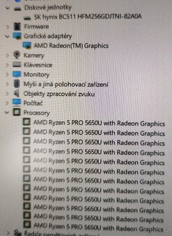 HP EliteBook 855 G8, Ryzen 5 PRO 5650U, 16GB RAM, 256GB NVMe - 2