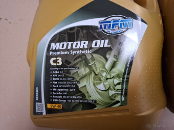 Motorový olej MPM 5w-40 C3 (5 litrů) - 2