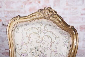 Elegantní židle ve stylu Ludvíka Filipa - 2