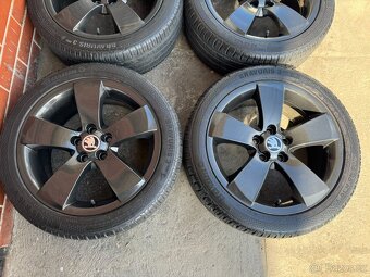 Alu 16" 5x100 škoda ARKTOS letní 90% F2, Room TOP - 2