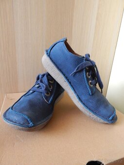 Dámské celokožené boty zn. Clarks, vel. 37,5 - 2