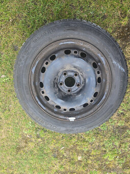 Kompletní kola zimní pneu 5x100 185/60 R15 - 2