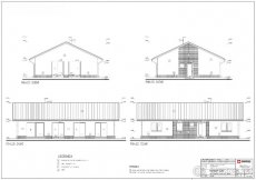 Nerealizovaný projekt rodinného domu typu bungalov - 2