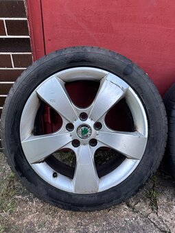 Originál kola škoda 5x112 7Jx17 ET54 - 2