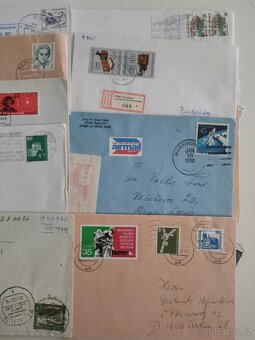 Známky - Razítka - pohledy - dopisy - obálky - 2