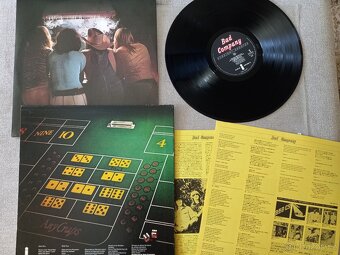 BAD COMPANY “Straight Shooter “ /Island 1975/+orig. vnut ob, - 2