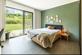 Postel masiv vč. roštu a matrací, 160 200 - 2