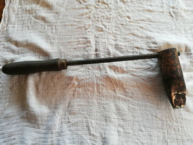 HISTORICKÁ KLEMPÍŘSKÁ PÁJKA MĚDĚNÁ, VELKÁ, NA NAHŘÍVÁNÍ - 2