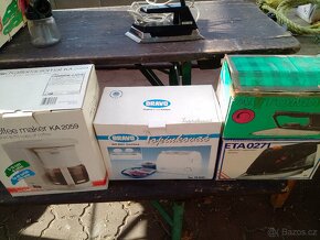 Prodám žehličku ETA 219,ETA0271,robot ETA 0010 - 2