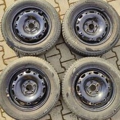 Málo jetá sada fabia 165 70 14 zima 5J 5x100 14 - 2