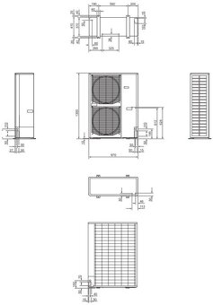 Tepelné čerpadlo 7,03kW vzduch-voda, set NIBE AMS 10-16 - 2