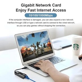 Gigabitová síťová karta. Externí s RJ45. NOVÁ. - 2