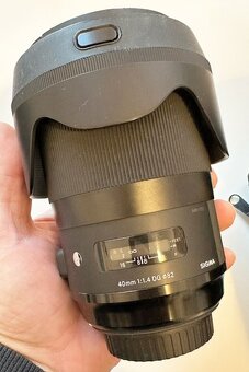Sigma 40mm f/1.4 ART pro Canon EF - 2