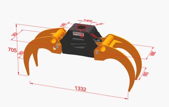 Drapák na klest BMF C 24 B - 2