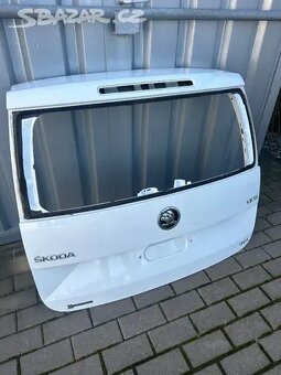 Kufr, víko kufru, páté dveře Škoda Yeti Facelift - 2