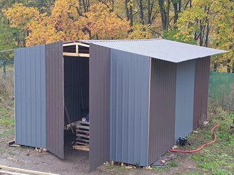 Prodám novou plechovou halu 7 x 4,5 m - 2
