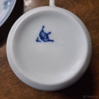 Porcelán modré třešně. - 2