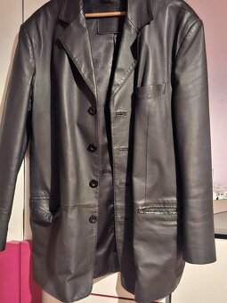 Pánská kožená bunda vel L - 2