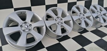 Alu kola 5X112 ,18,Superb,Octavia,Karoq - TOP STAV - 2